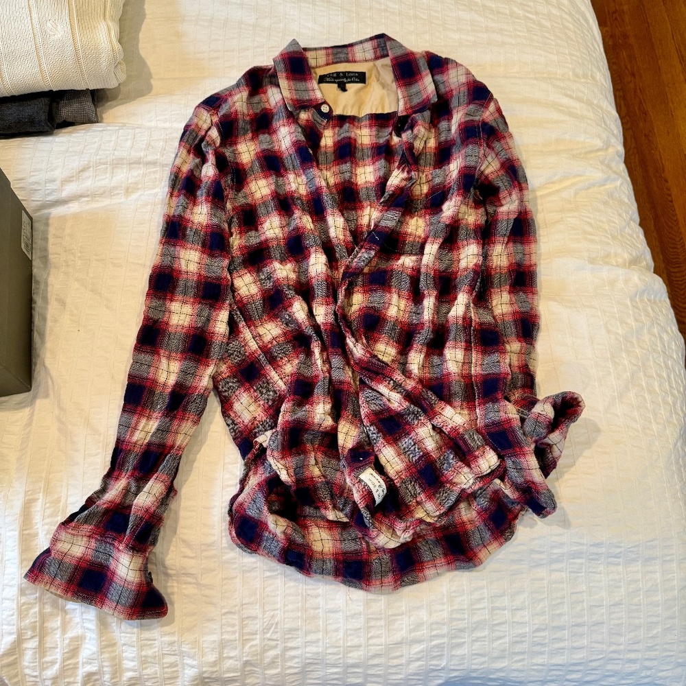 Rag & Bone Plaid Shirt